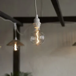 LED-Globe G95 E27 1 W 2 200 K filamenttioptiikka