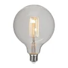 LED-globe G125 filamentti E27 3,8 W 1800 K himmen.