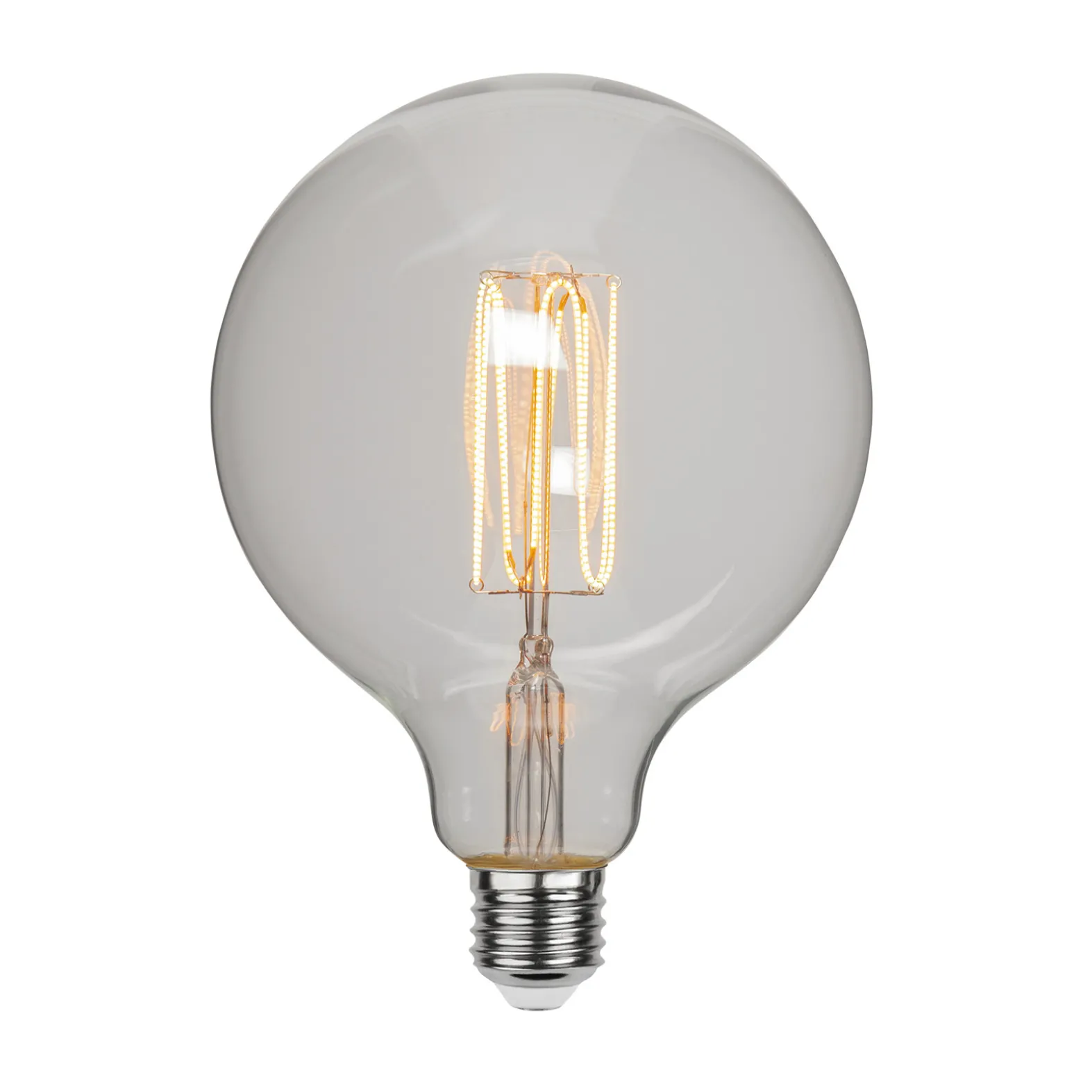 LED-globe G125 filamentti E27 3,8 W 1800 K himmen.