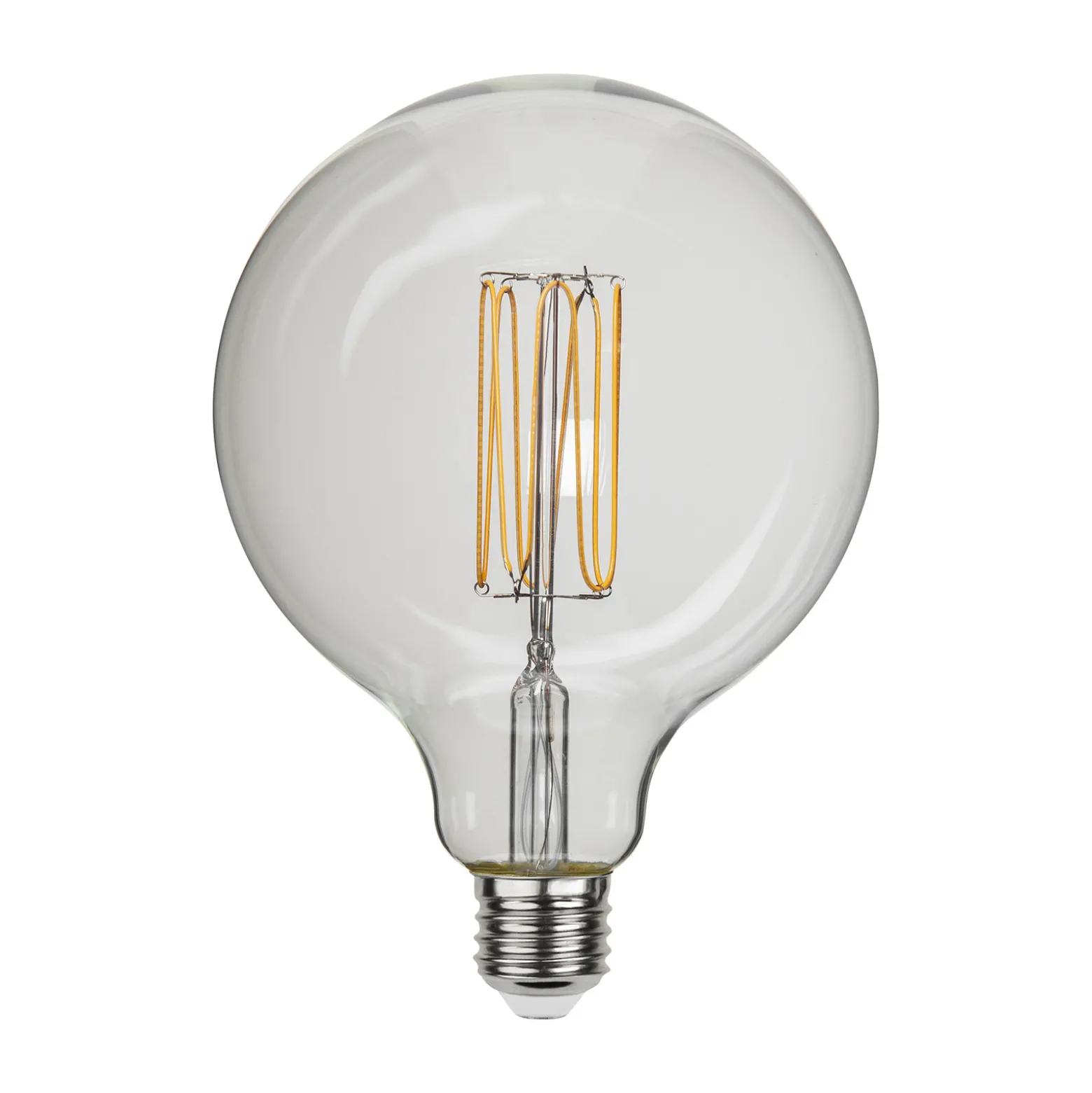 LED-globe G125 filamentti E27 3,8 W 1800 K himmen.