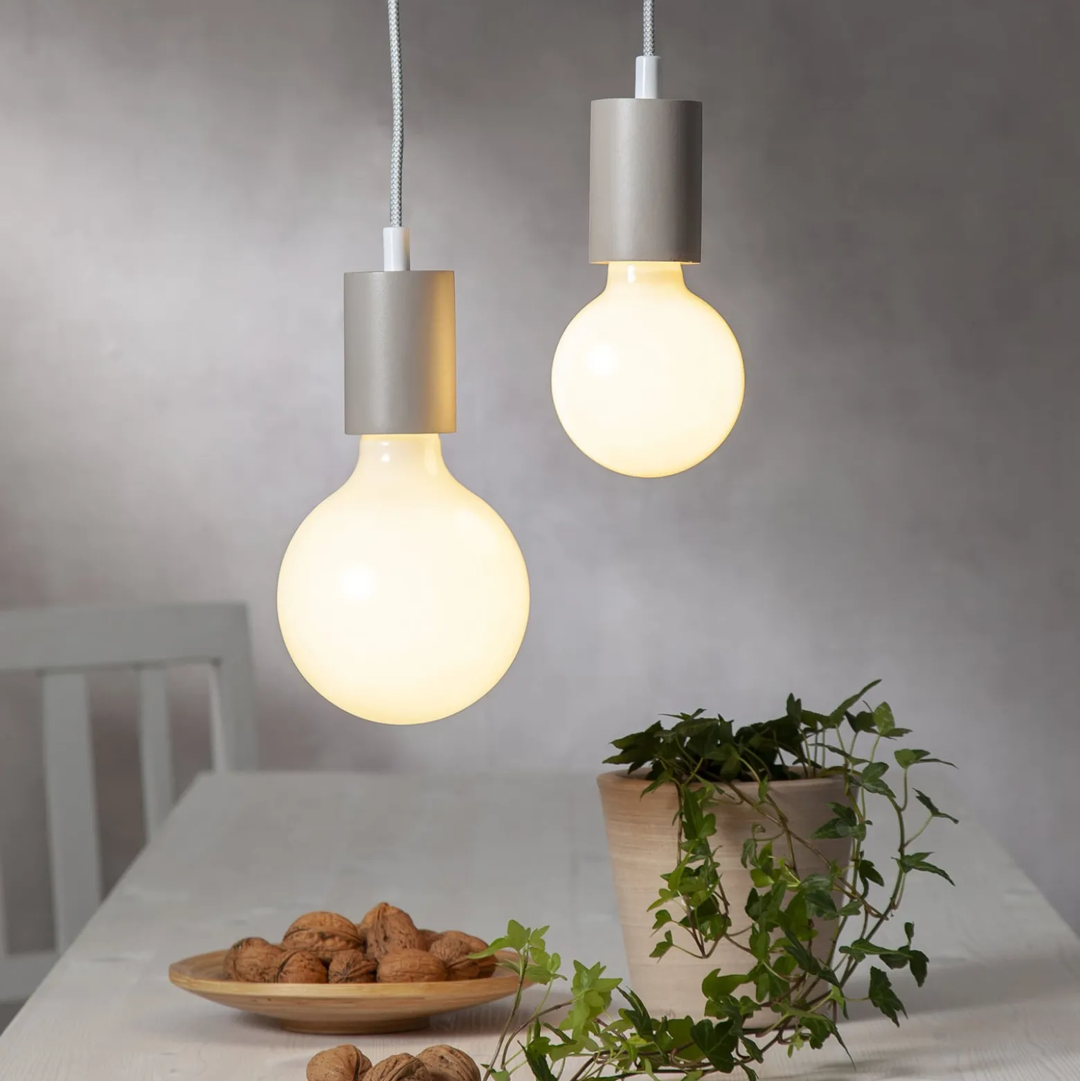 LED-globe-lamppu E27 G125 7,5W 3-step-dim, opal