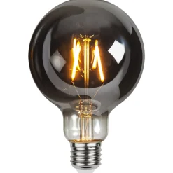 LED-globe-lamppu E27 1,8W Plain Smoke 2100K Ø 95mm