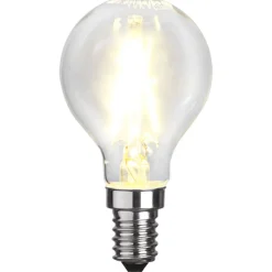LED-golfpallolamppu E14 P45 2 W 2 700 K filament