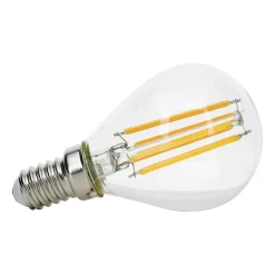 LED-golfpallolamppu E14 5W filament 827 himmen.