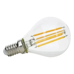 LED-golfpallolamppu E14 4,5W filament 827 himmen.