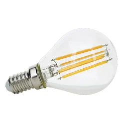 LED-golfpallolamppu E14 4,5W filament 827 himmen.