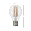 LED hehkulamppu E27 8W kirkas 2,700K himmennettävä 3 kpl:n sarja