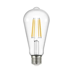 LED hehkulamppu kirkas E27 3.8W 3000K 806lm sarja 3 kpl