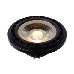 LED-heijastin GU10 12W 3000K dim to warm musta