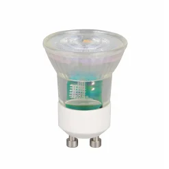 LED-heijastinlamppu mini, GU10, 4 W, 4 000 K, läpinäkyvä, himmennettävä