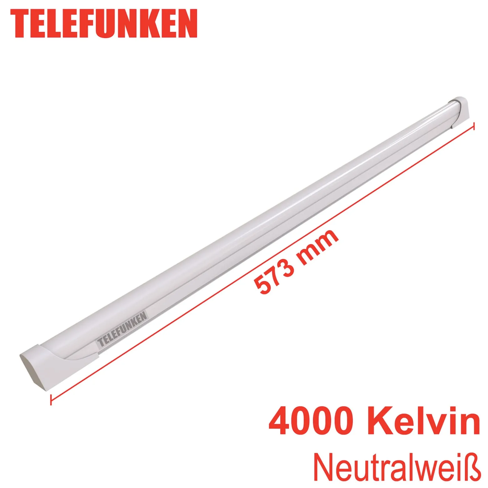 LED-kaapin alavalo Hebe, valkoinen, pituus 57 cm