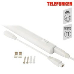 LED-kaapin alavalo Hephaistos, valkoinen, pituus 87 cm