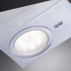 LED-kaapinvalaisin Theo, neliö, 3 kpl:n sarja