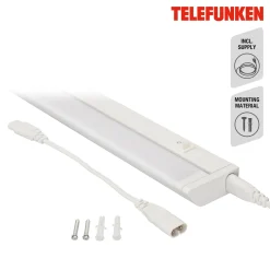 LED-kaappivalaisin Hestia, 4 000K, 1 000lm, valkoinen