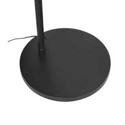 LED-kaarivalaisin Ringlux, musta, metalli, CCT, himmennettävä