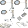 LED-kalusteuppovalaisin Dynamic FR 55 CCT, 3 kpl
