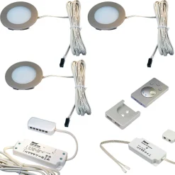 LED-kalusteuppovalaisin Dynamic FR 55 CCT, 3 kpl