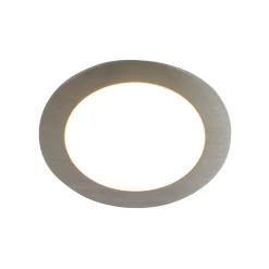 LED-kalusteuppovalo FAR 58 teräs 3 kpl 3W 3 000 K