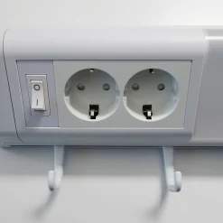 LED-kalustevalaisin Melo plug dico, valkoinen