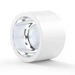 LED-kattokohdevalo ALG54, Ø 21,3 cm valkoinen