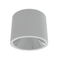 LED-kattokohdevalo ALG54, Ø 21,3 cm valkoinen