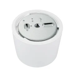 LED-kattokohdevalo ALG54, Ø 21,3 cm valkoinen