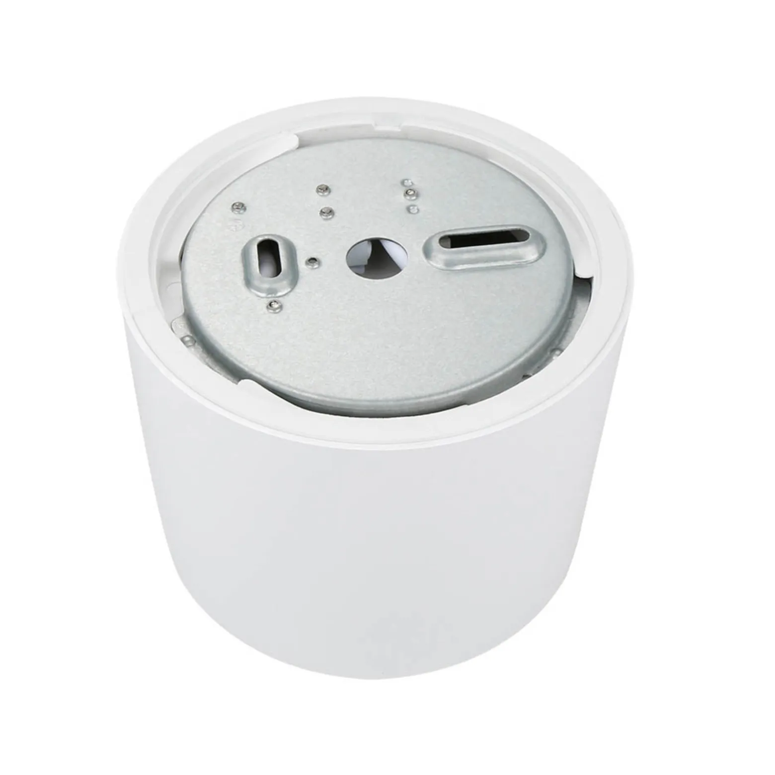 LED-kattokohdevalo ALG54, Ø 21,3 cm valkoinen
