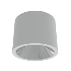 LED-kattokohdevalo ALG54, Ø 21,3 cm valkoinen