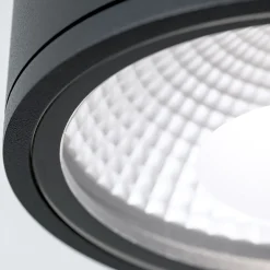 LED-kattokohdevalo Sputnik IP65 Ø14,5 cm, musta