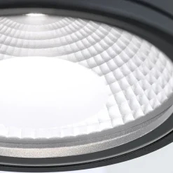 LED-kattokohdevalo Sputnik IP65 Ø14,5 cm, musta