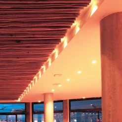 LED-kattoon upotettava valaisin Punto Lumi, hopea, 1 W, 3000 K