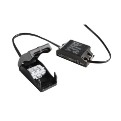 LED-kattouppospotti Dione 4 000 K hopeanharmaa