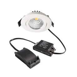 LED-kattouppospotti Dione 3 000 K valkoinen