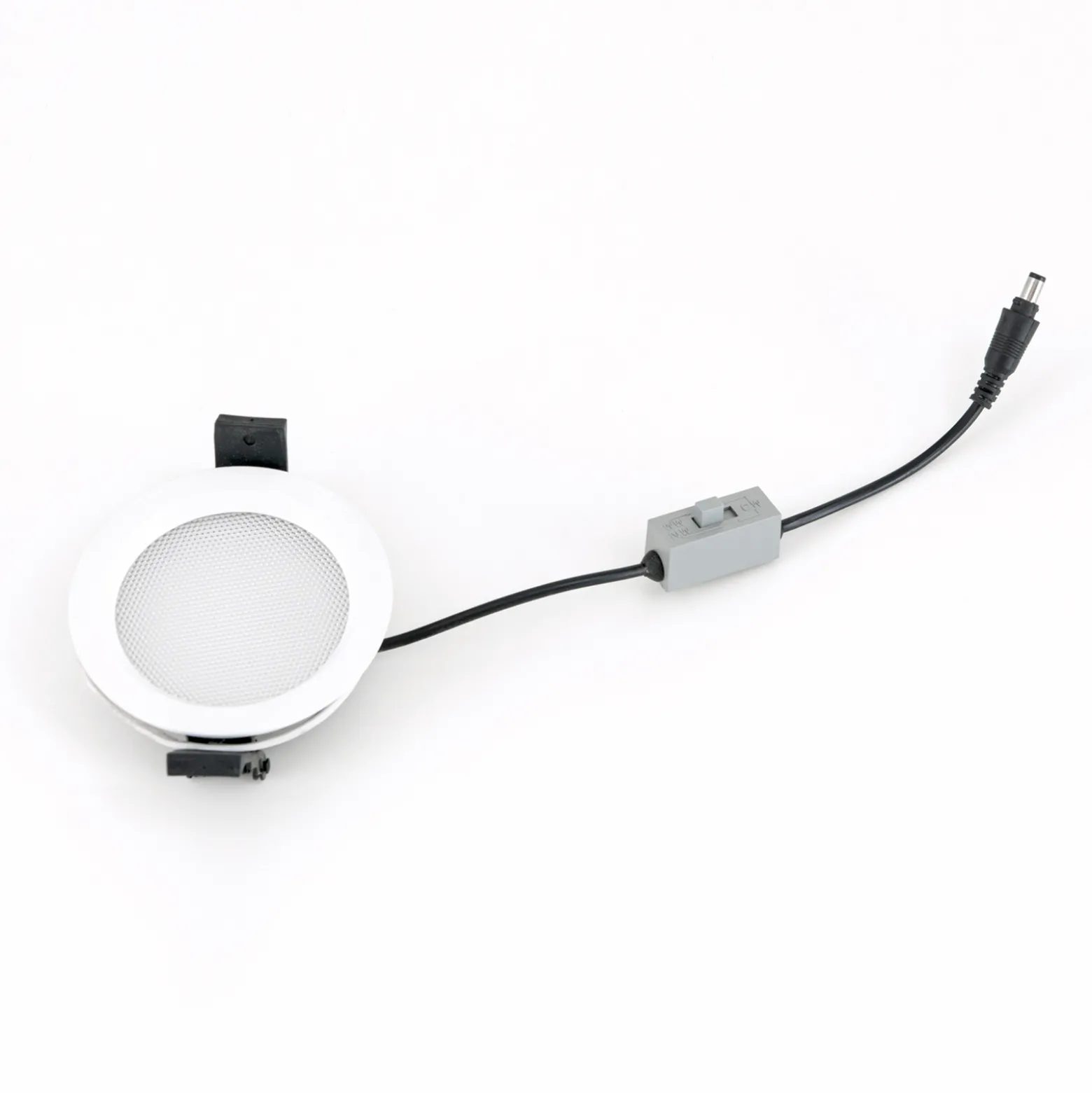 LED-kattouppospotti Office, UGR<19, CCT, valkoinen