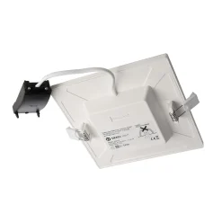 LED-kattouppovalaisin Alya valkoinen 18x18cm 2700 K