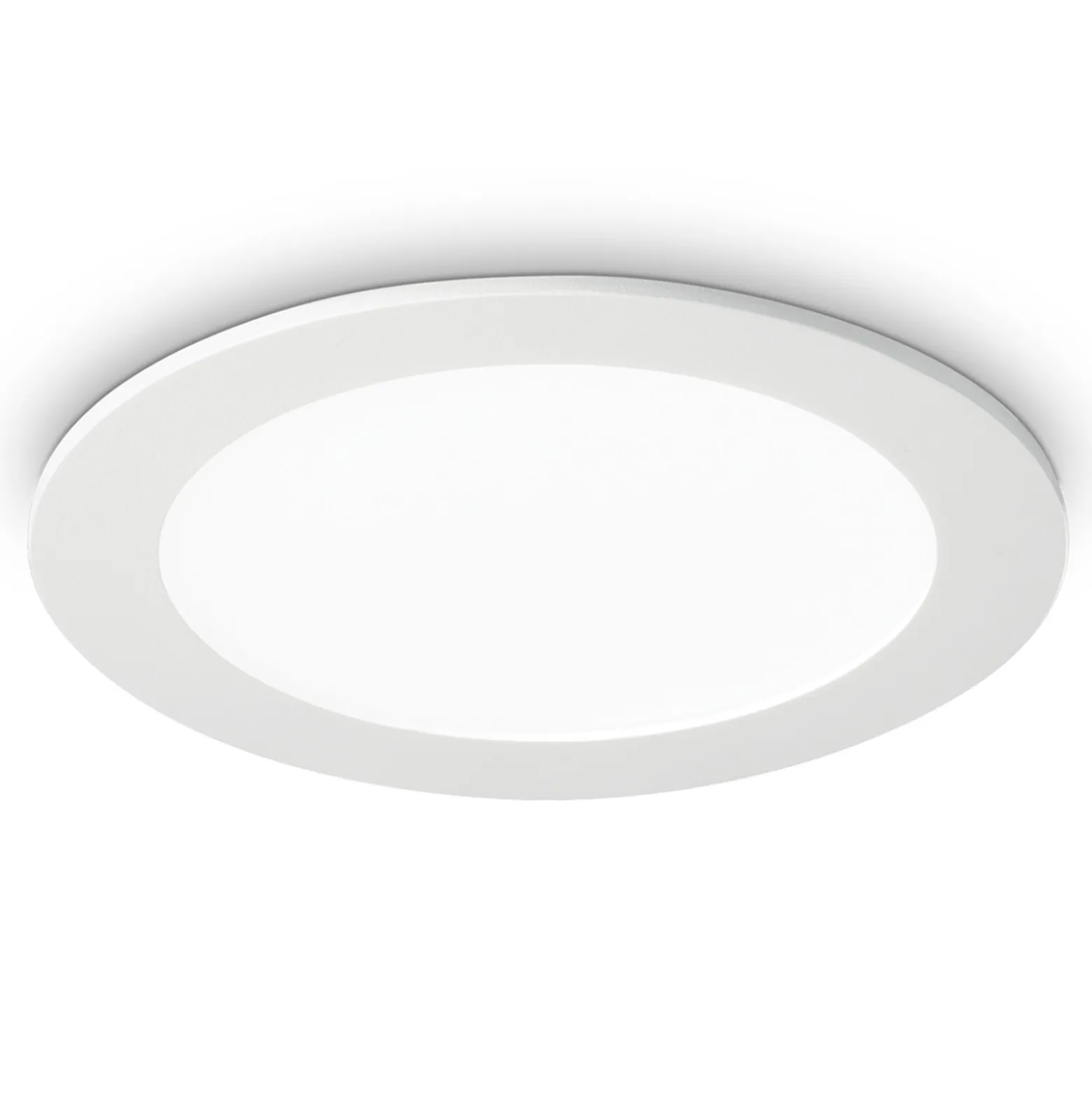 LED-kattouppovalaisin Groove round 3 000 K, 22,7cm