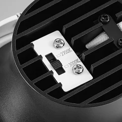 LED-kattouppovalaisin MAG MINI, musta, Ø 10 cm, CCT 18 V