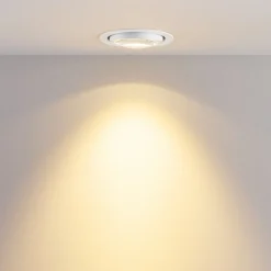 LED-kattouppovalaisin MAG MINI, valkoinen, Ø 10 cm, CCT 18 V