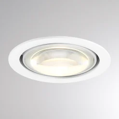 LED-kattouppovalaisin MAG MINI, valkoinen, Ø 10 cm, CCT 18 V