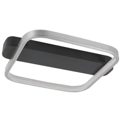 LED-kattovalaisin Ascona, musta/nikkeli, 20 W