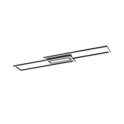 LED-kattovalaisin Asmin, CCT, musta, 95x17,5cm
