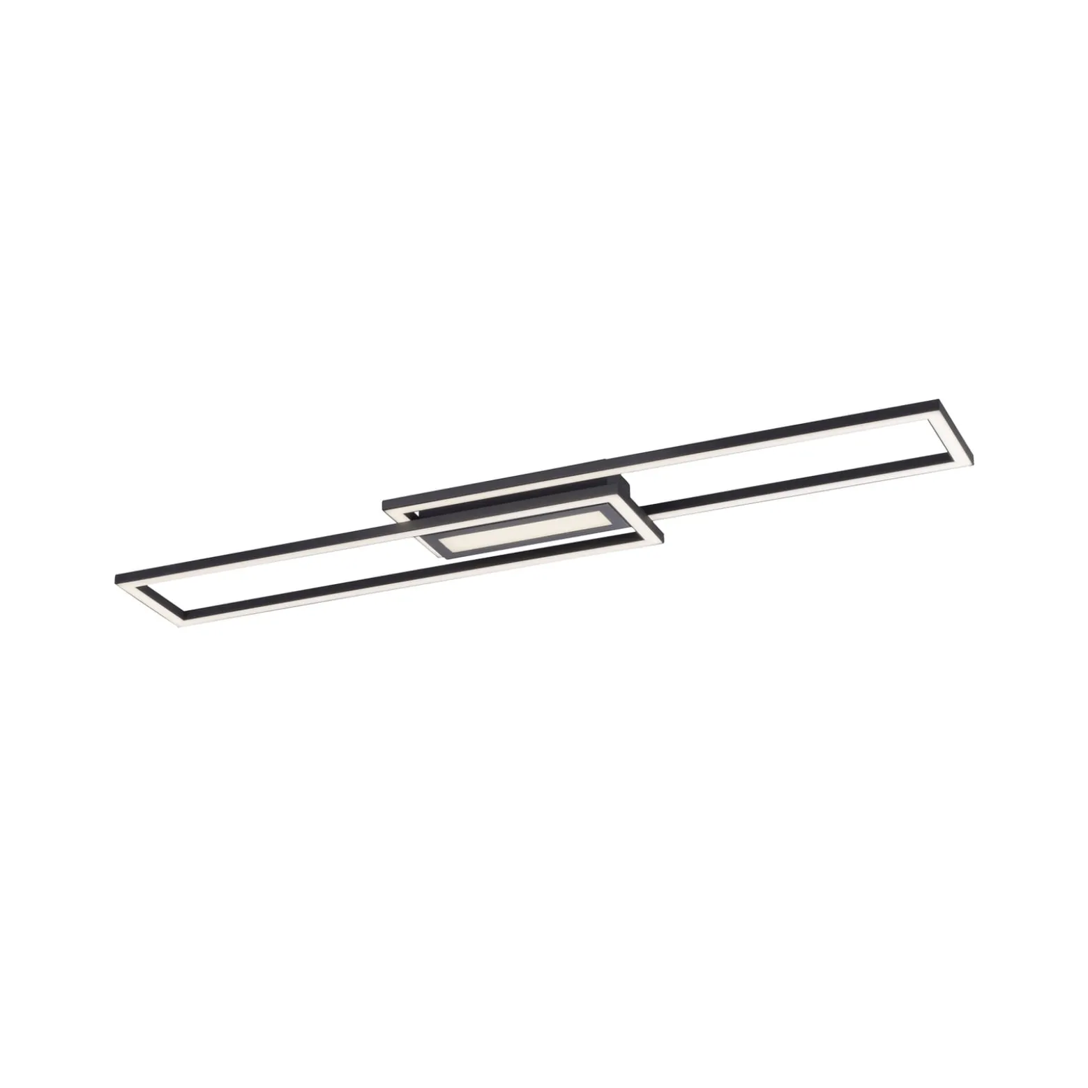 LED-kattovalaisin Asmin, CCT, musta, 95x17,5cm