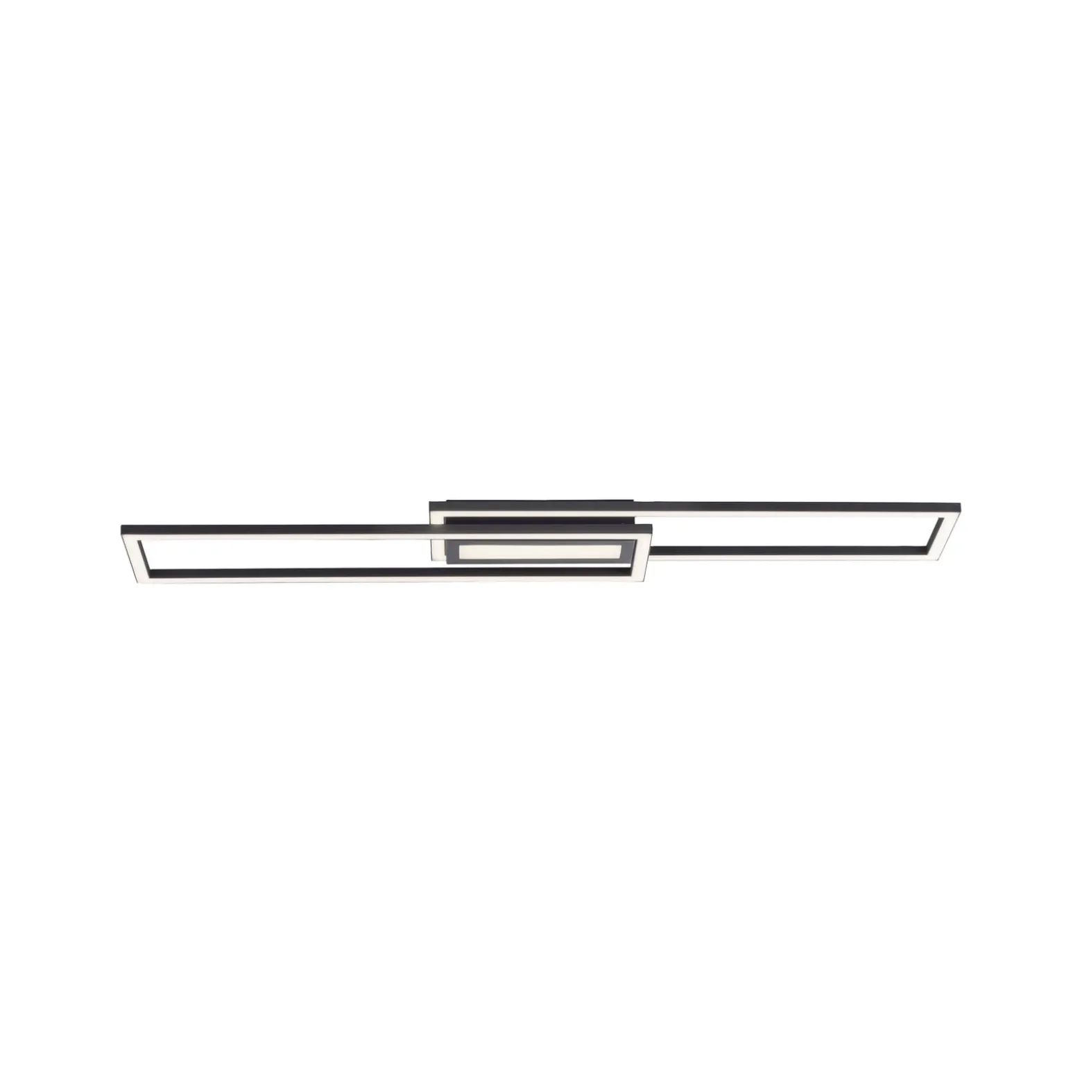 LED-kattovalaisin Asmin, CCT, musta, 95x17,5cm