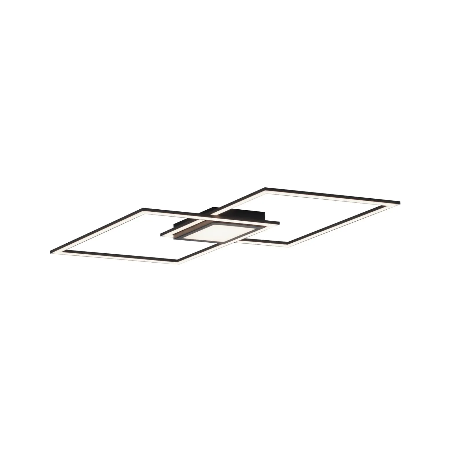LED-kattovalaisin Asmin, CCT, musta, 106x37cm