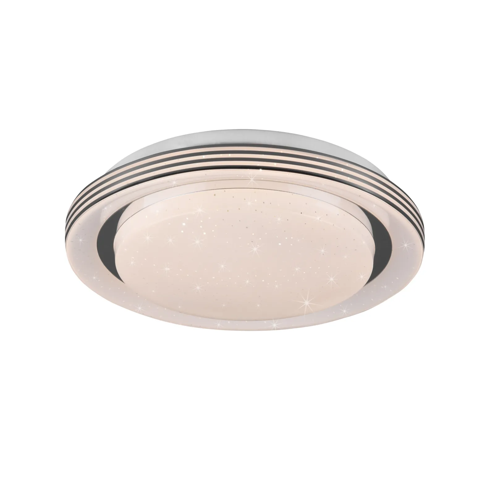LED-kattovalaisin Atria, Ø 27 cm, valkoinen, muovi, CCT