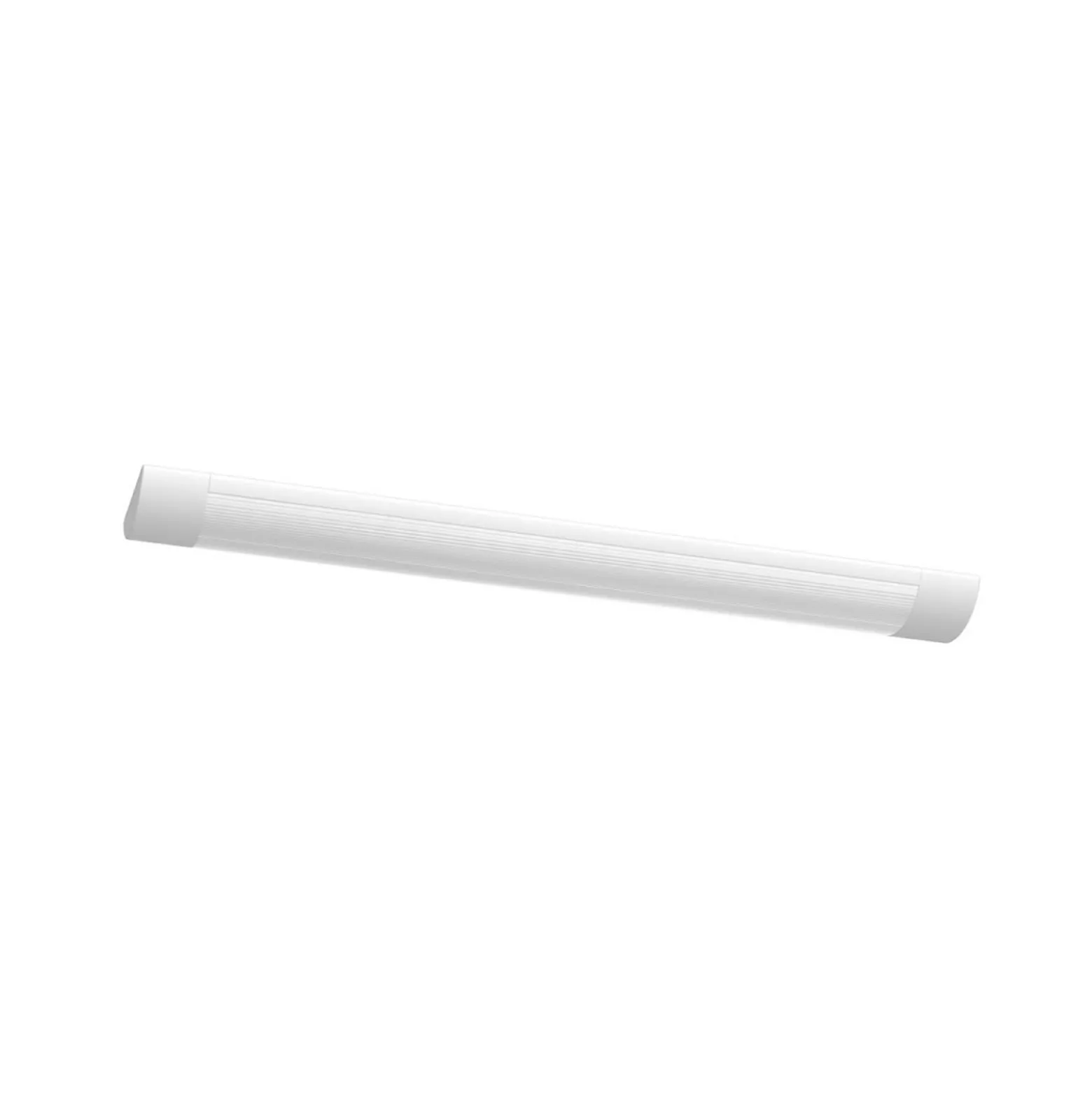 LED-kattovalaisin Batten, pituus 60 cm, alumiini, valkoinen, 4 000 K