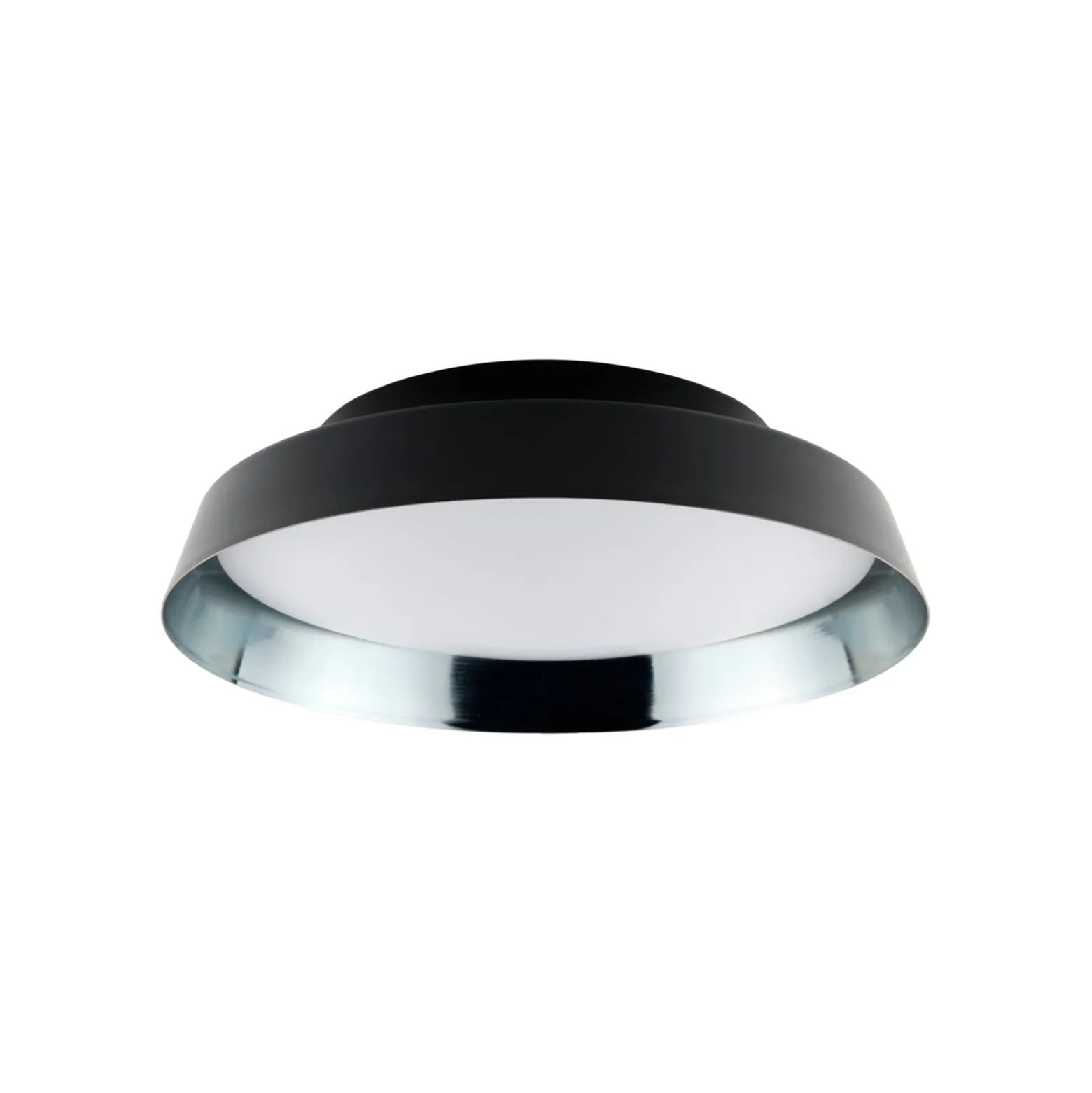 LED-kattovalaisin Boop! Ø54cm musta/sininen-harmaa