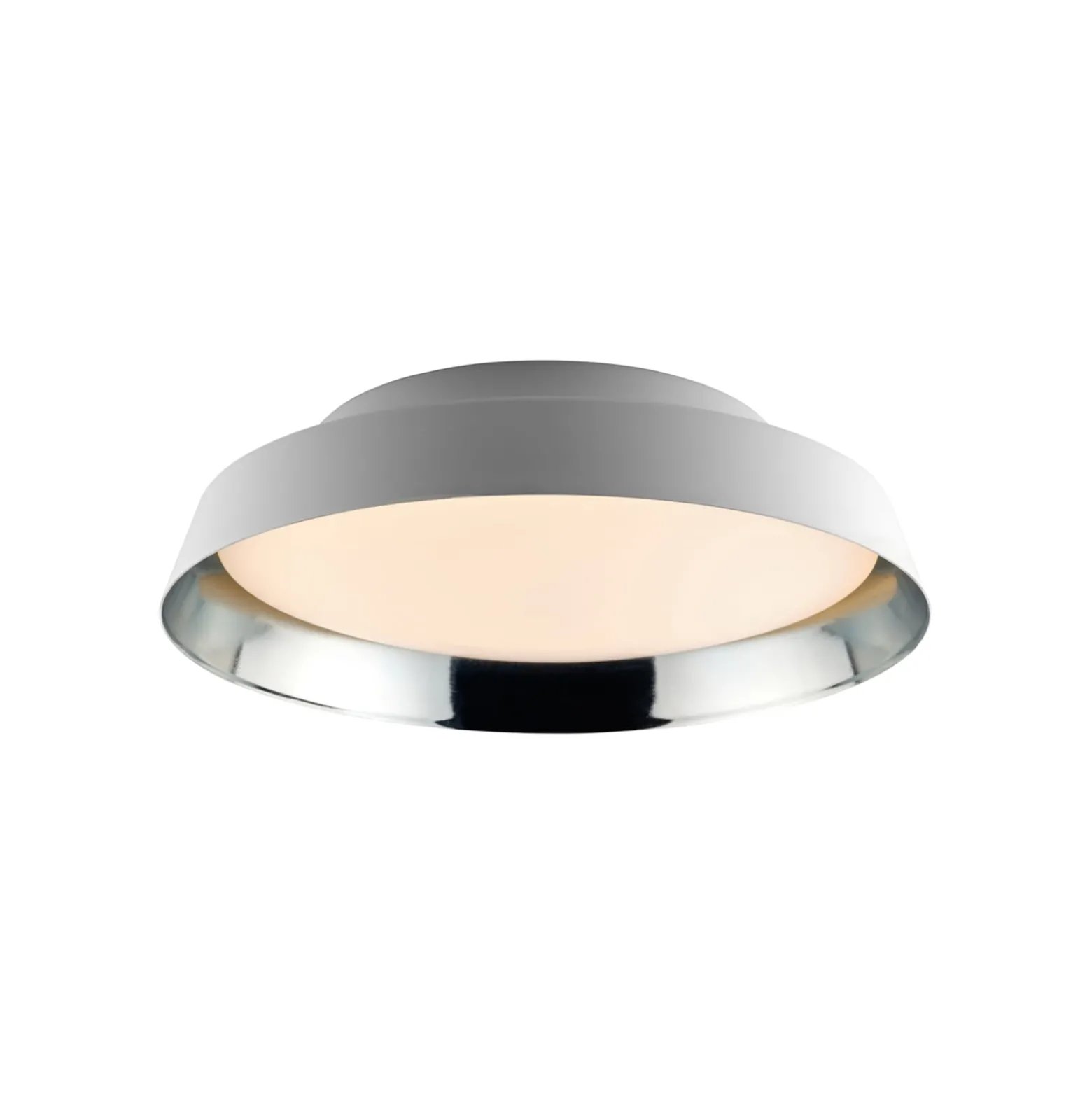 LED-kattovalaisin Boop! Ø54cm valkoinen/sininen-harmaa