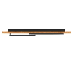 LED-kattovalaisin Boyal, ruskea, pituus 78 cm, puu, 2-valo.