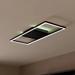 LED-kattovalaisin Calagrano-Z ZigBee RGB/CCT 64x24cm